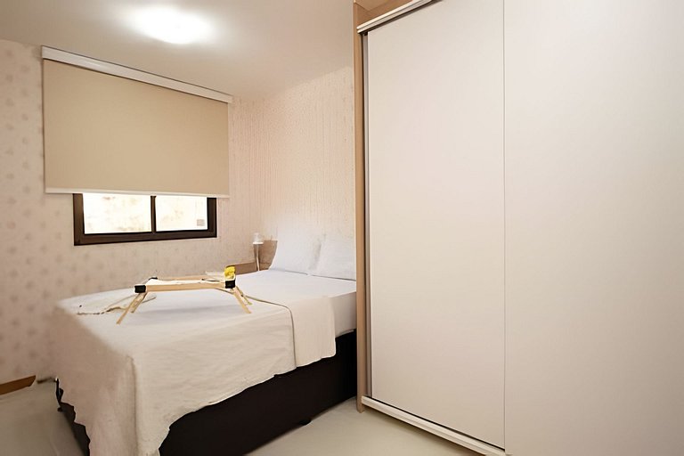 Apto a beira do lago no Life Resort
