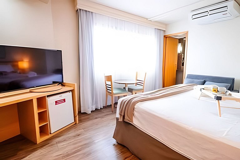 Apartamento confortável no Edifício Brasília Flats