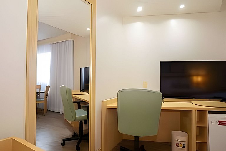 Apartamento confortável no Edifício Brasília Flats