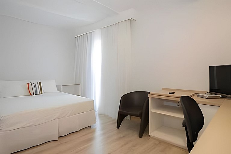 Suite master no hotel Edifício Brasília Flats