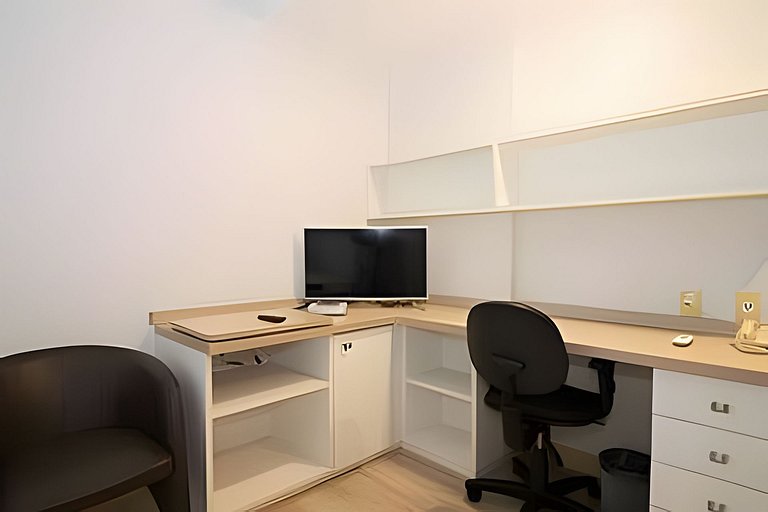 Suite master no hotel Edifício Brasília Flats
