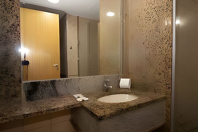 Suite master no hotel Edifício Brasília Flats