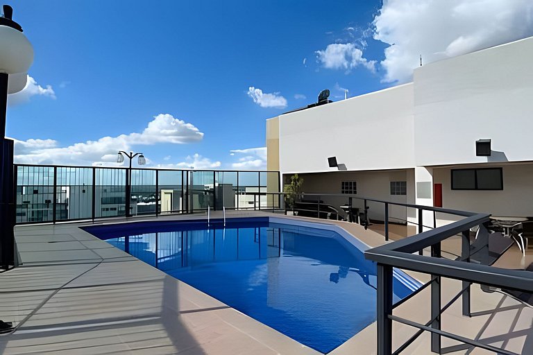 Suite master no hotel Edifício Brasília Flats