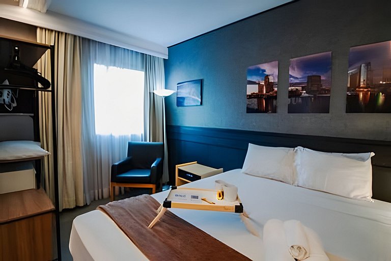 Apartamento mobiliado no Edifício Brasília Flats