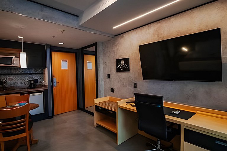 Apartamento mobiliado no Edifício Brasília Flats