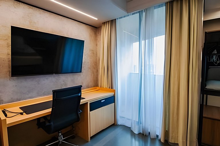 Apartamento mobiliado no Edifício Brasília Flats