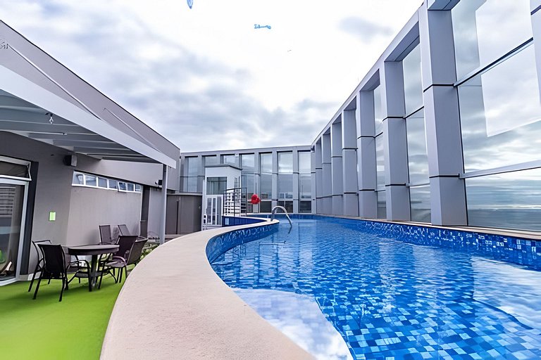 Apto com acesso a academia no Edifício Fusion