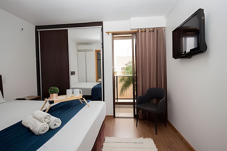 Apto bem localizado no Life Resort
