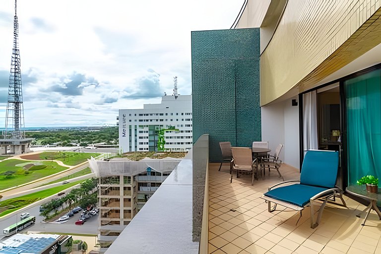 Edifício Brasília Flats Ap Grande com varanda