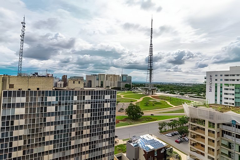 Edifício Brasília Flats Ap Grande com varanda