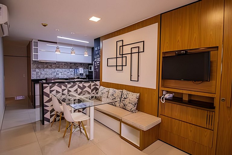 Apartamento maravilhoso p/3 pessoas no Nobile