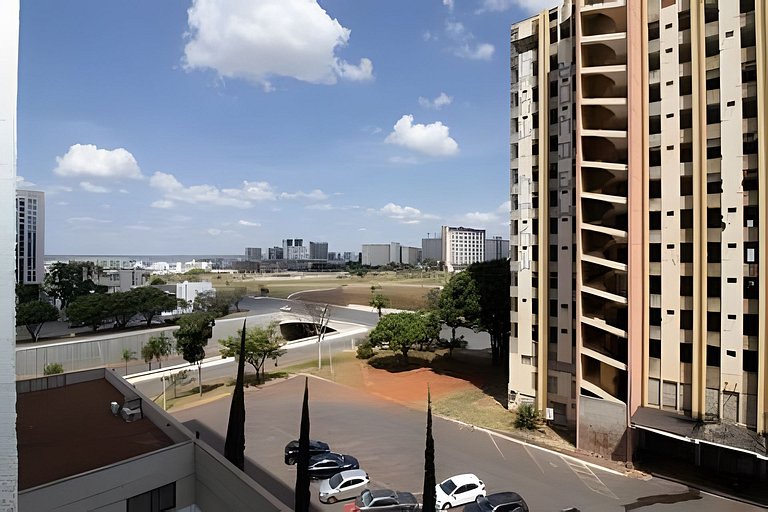 Studio completo localizado no Nobile Brasilia