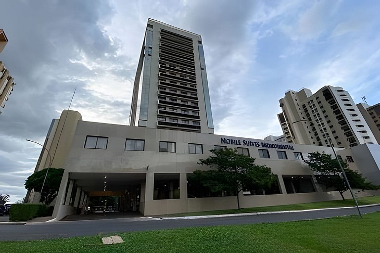 Studio completo localizado no Nobile Brasilia