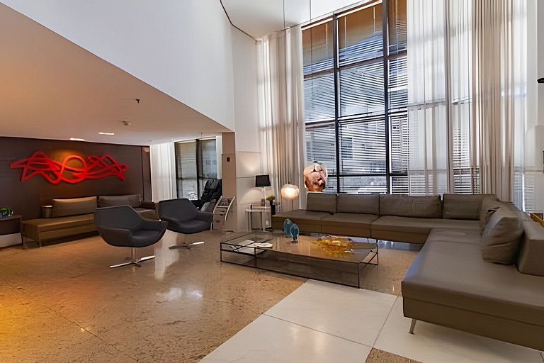 Studio aconchegante no Edifício Brasília Flats