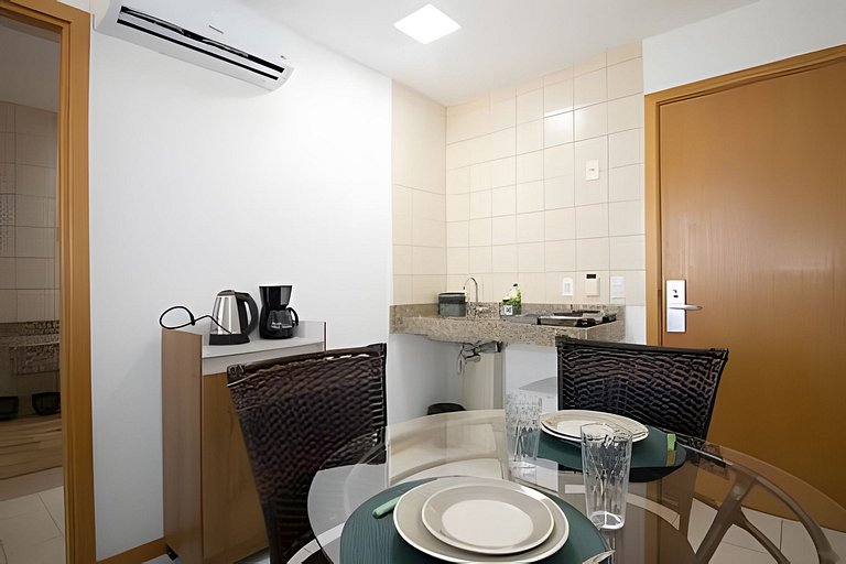 Studio com acesso a Restaurante no Nobile Brasilia