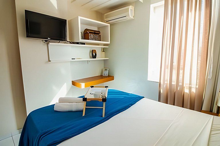 Apartamento beira lago no Premier