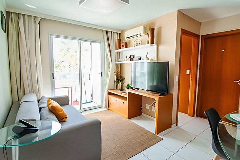 Apartamento beira lago no Premier