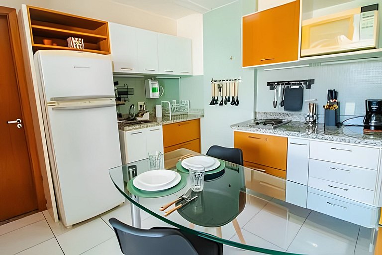 Apartamento beira lago no Premier