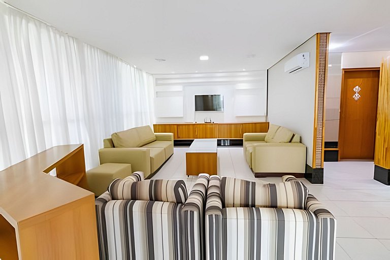 Apartamento beira lago no Premier