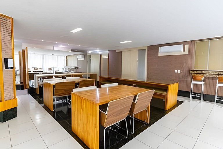 Apartamento beira lago no Premier
