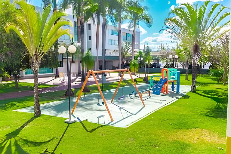 Apartamento beira lago no Premier
