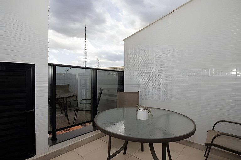 Duplex completo para 5/p no Athos Bulcão