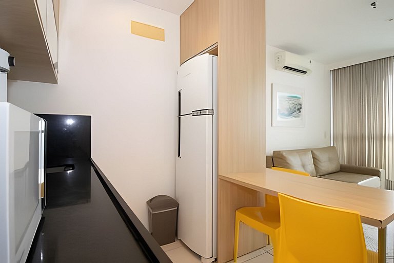 Duplex Mobiliado com Estilo no Athos Bulcão