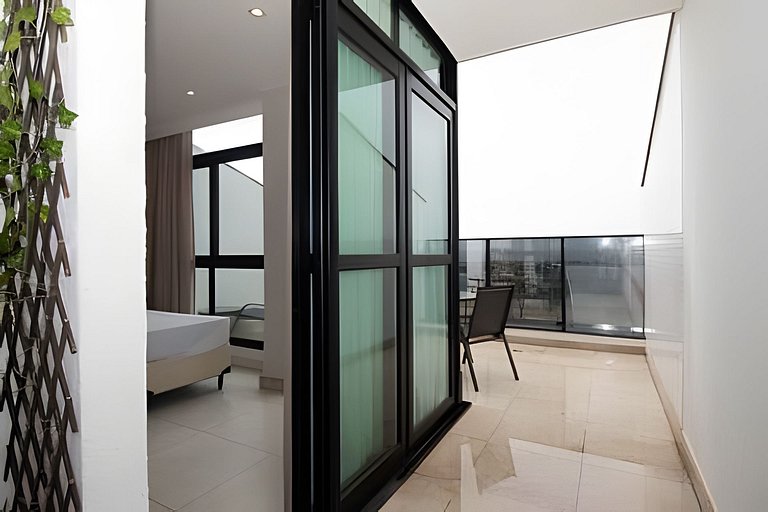 Duplex Mobiliado com Estilo no Athos Bulcão