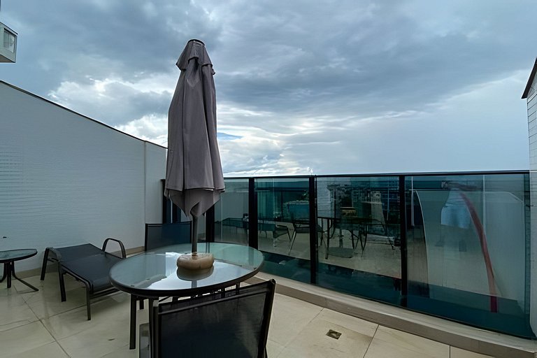 Duplex Mobiliado com Estilo no Athos Bulcão