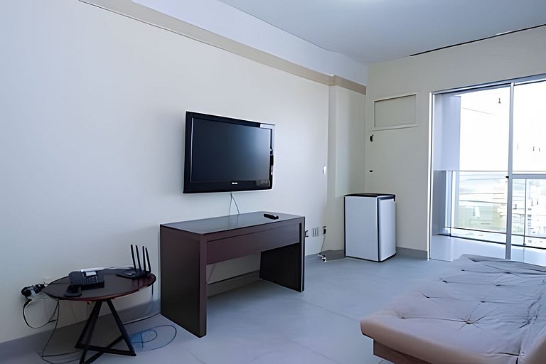 Studio com ótima estrutura no Manhattan