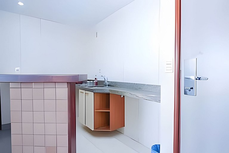 Studio com ótima estrutura no Manhattan