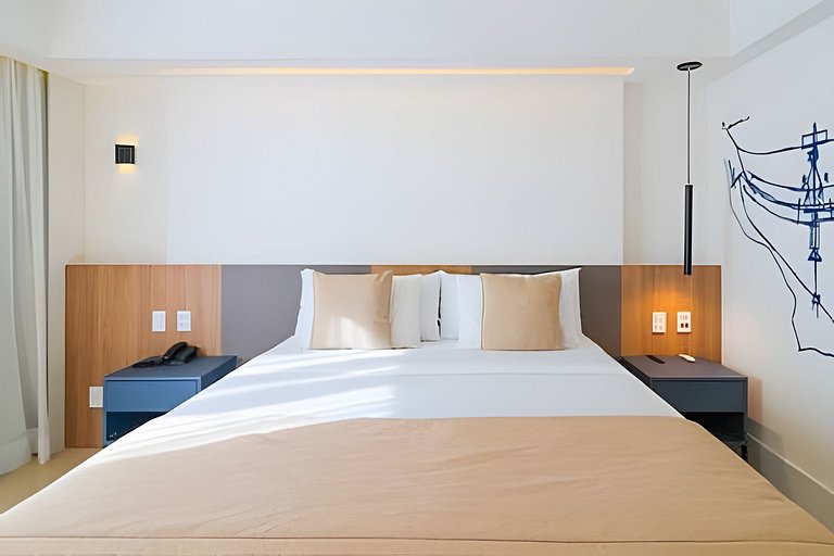 Apartamento aconchegante no Tryp