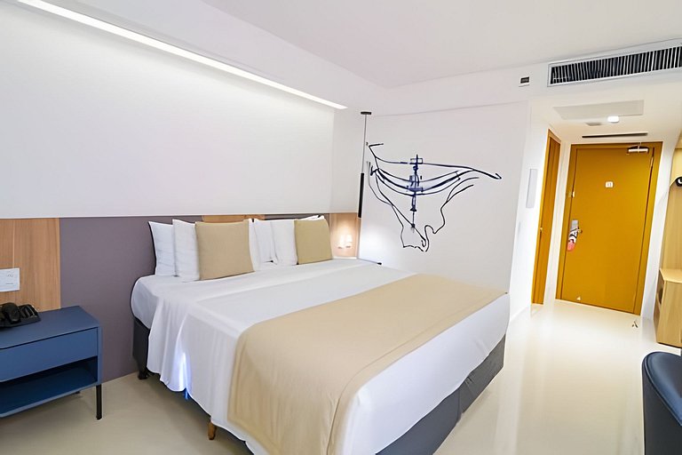 Apartamento aconchegante no Tryp