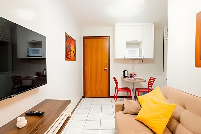 Apartamento confortável e completo no Mont Serrat