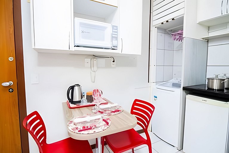 Apartamento confortável e completo no Mont Serrat
