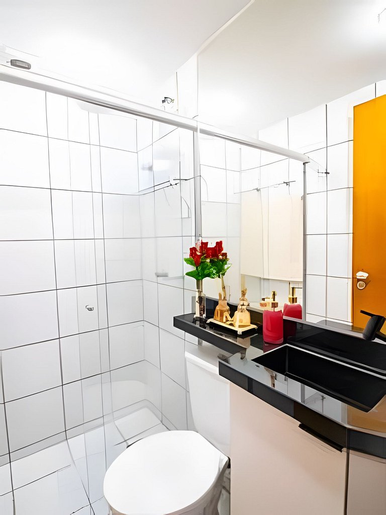 Apartamento confortável e completo no Mont Serrat
