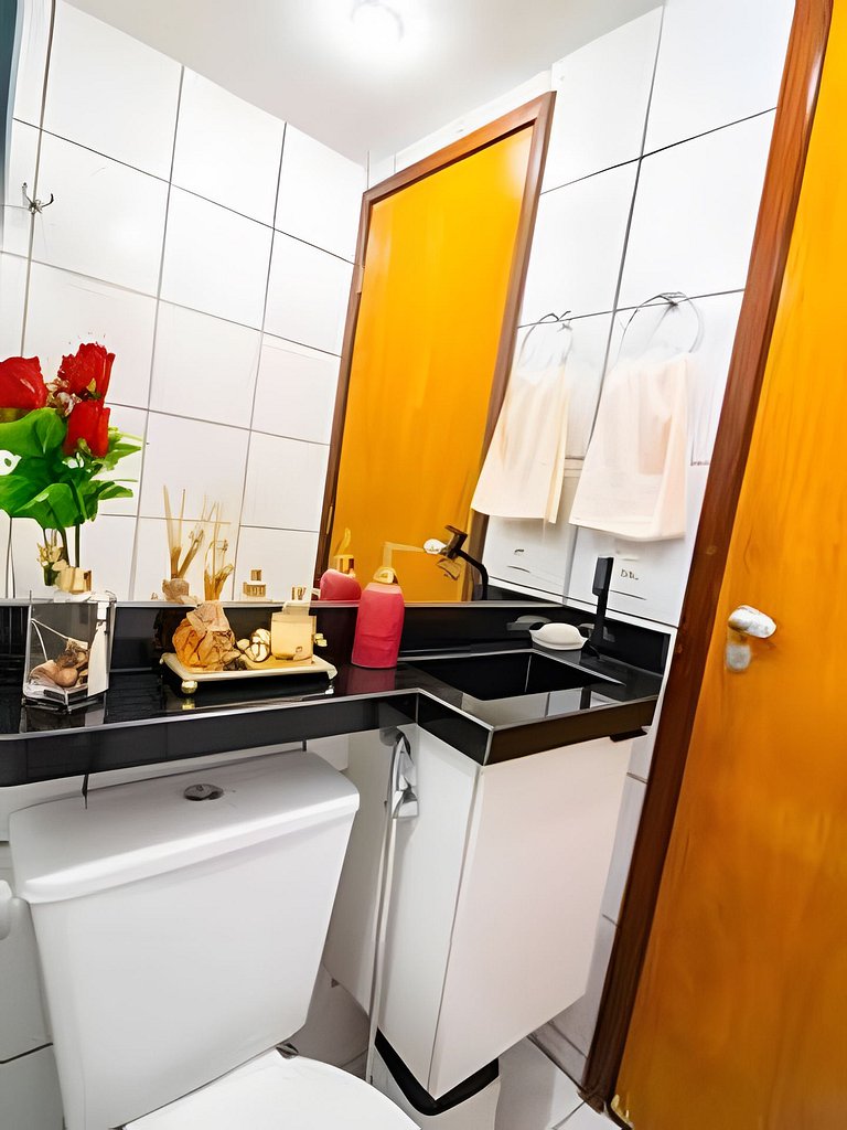Apartamento confortável e completo no Mont Serrat