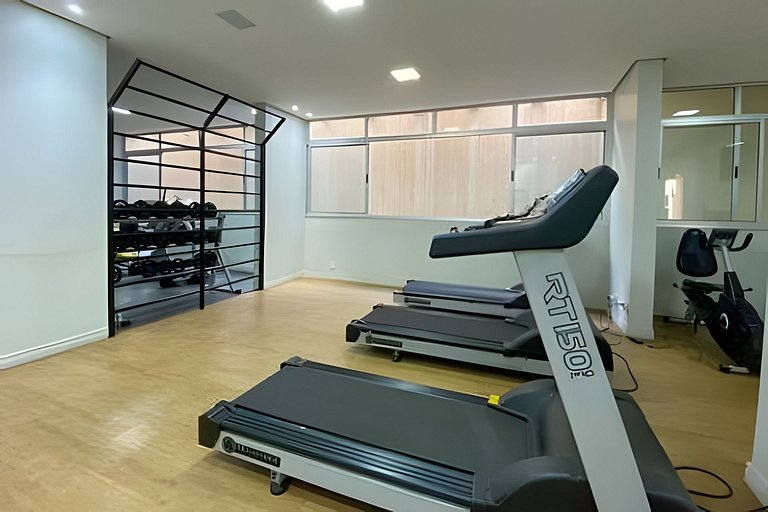 Apartamento confortável e completo no Mont Serrat