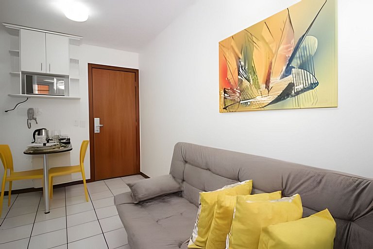 Apto completo com vaga de garagem no Mont Serrat