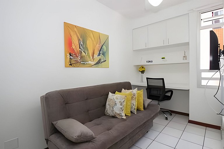 Apto completo com vaga de garagem no Mont Serrat