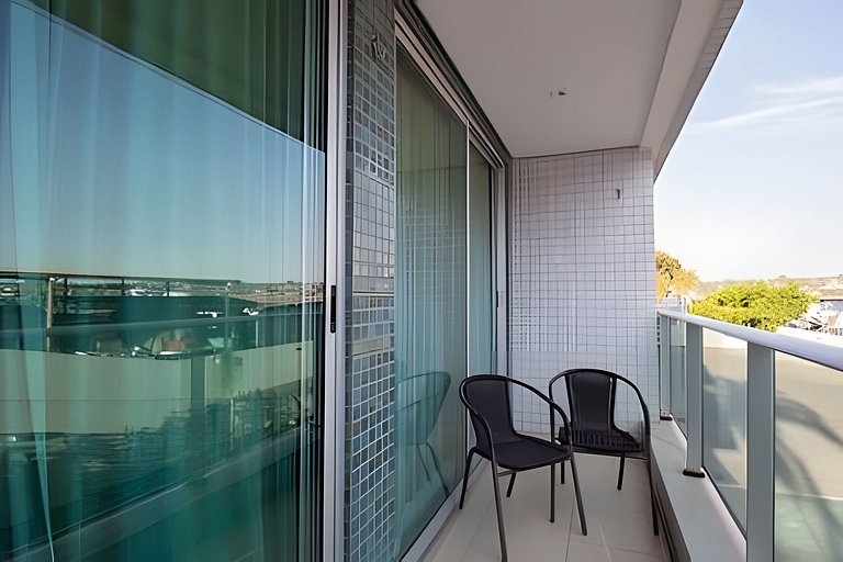 Apto com estacionamento no Lake View Hotel