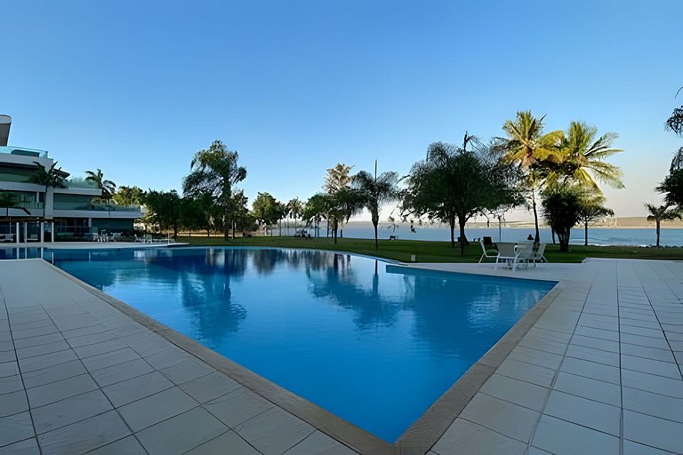 Apto com estacionamento no Lake View Hotel