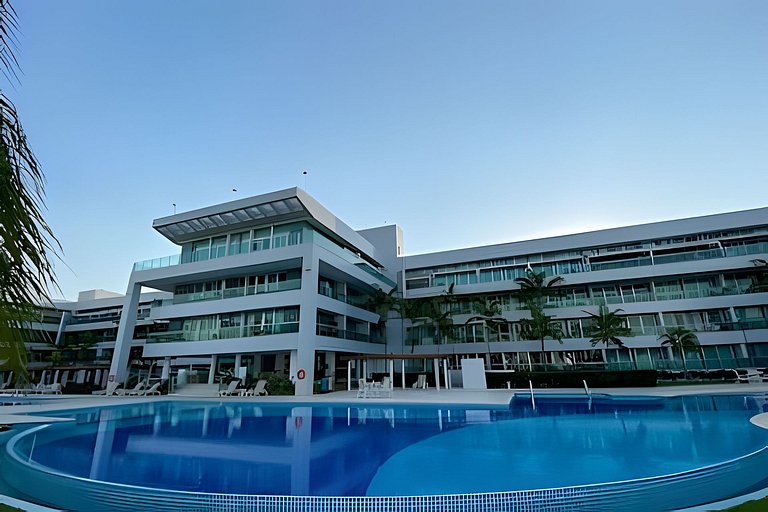 Apto com estacionamento no Lake View Hotel