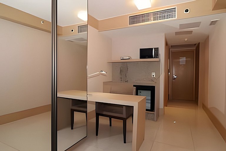 Apto com acesso a piscina e sauna no Cullinan