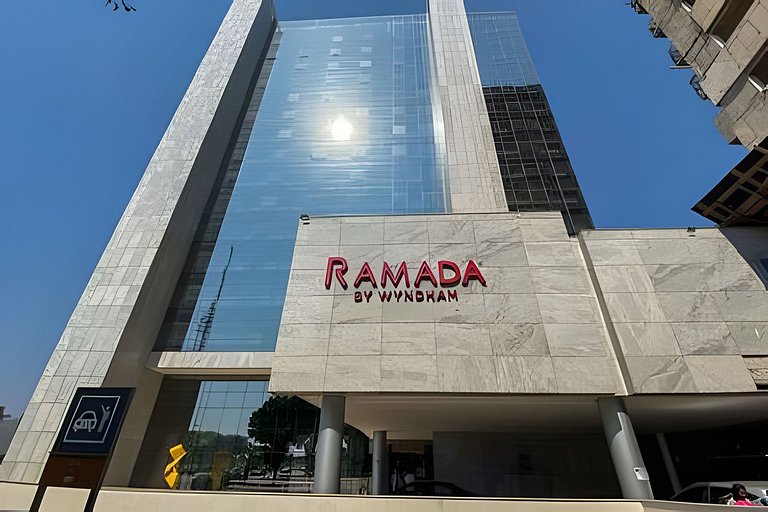 Ap com vista maravilhosa no hotel Alvorada