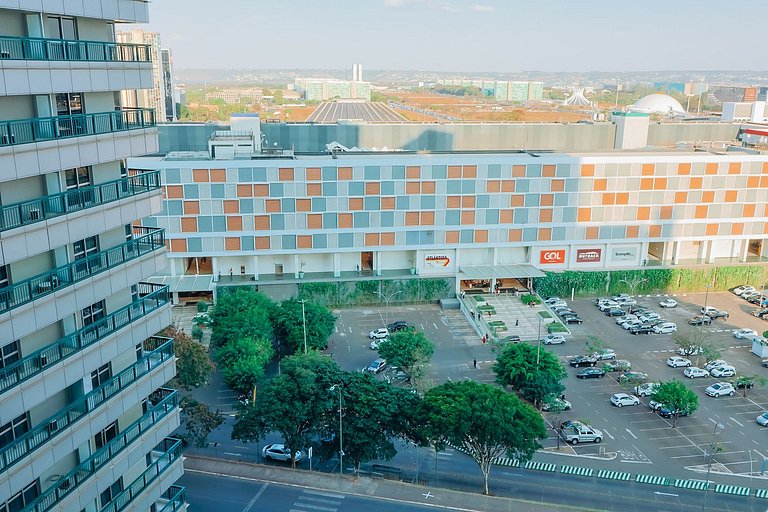 Apto com vista para o cartão postal de Brasília