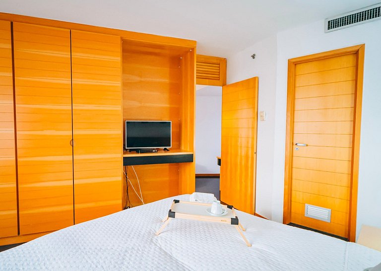 Apartamento completo no Golden Tulip